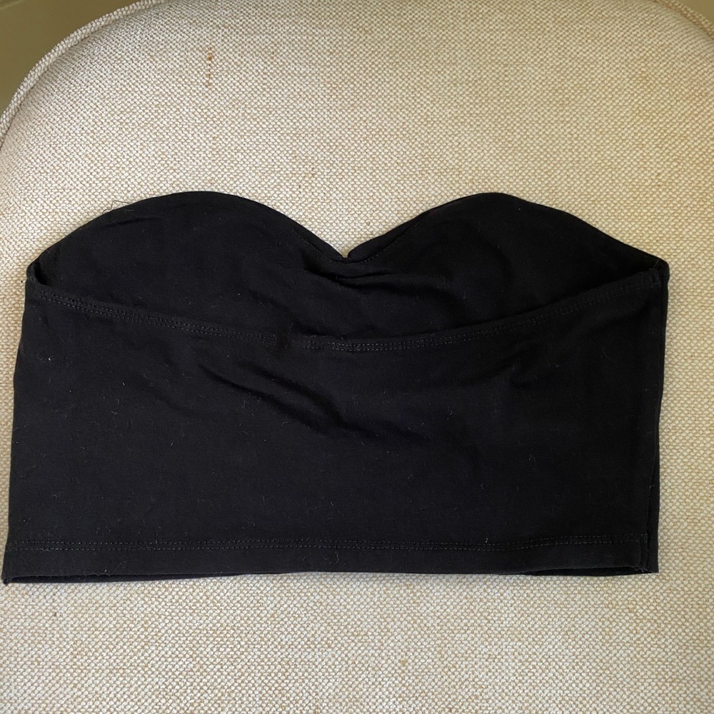 Black stretchy bandeau